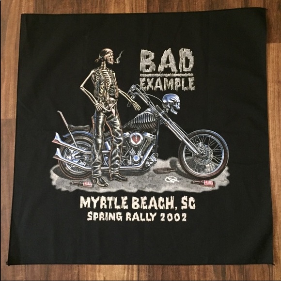 Vintage Accessories - 🔴SALE🔴 VTG 2002 Myrtle Beach Rally Bandanna